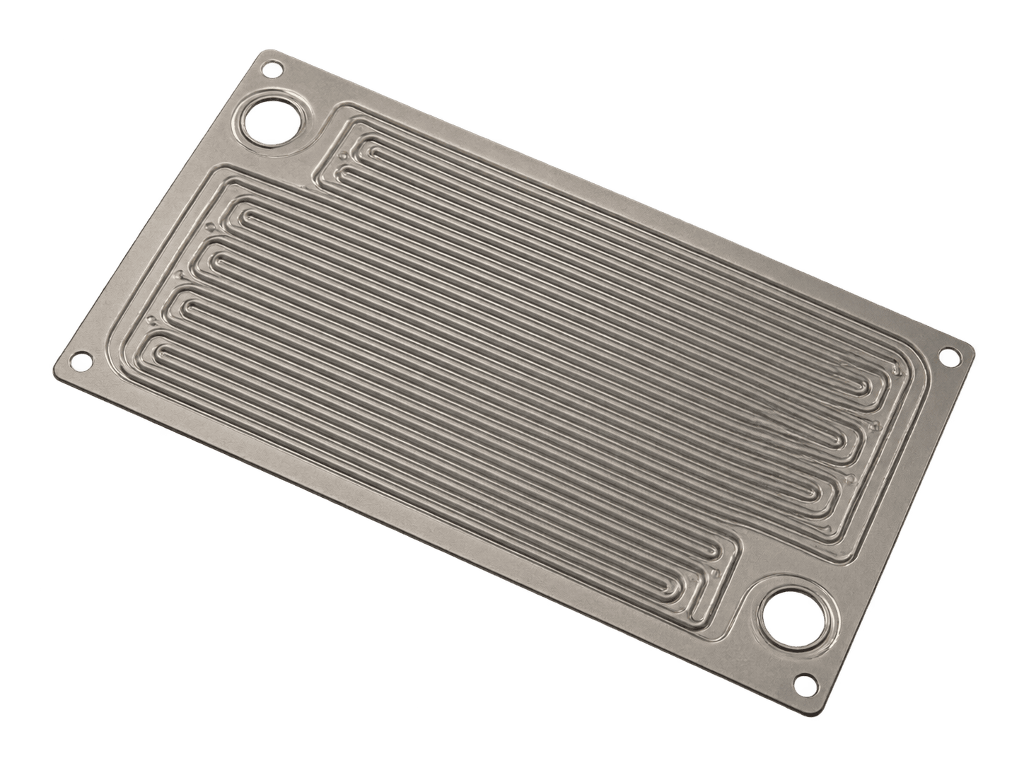 Bipolar plate for AEM electrolysers