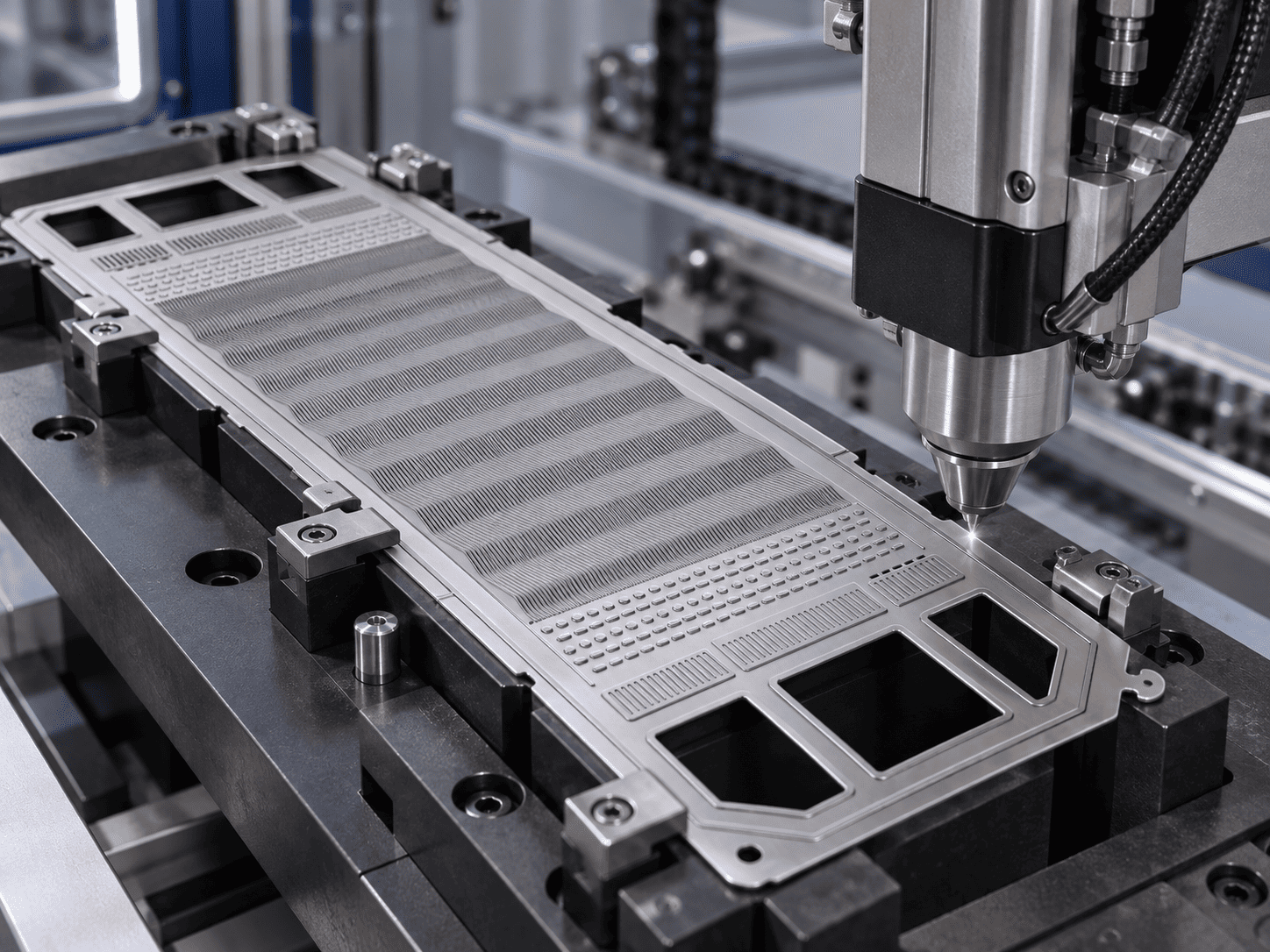 Automated laser welding