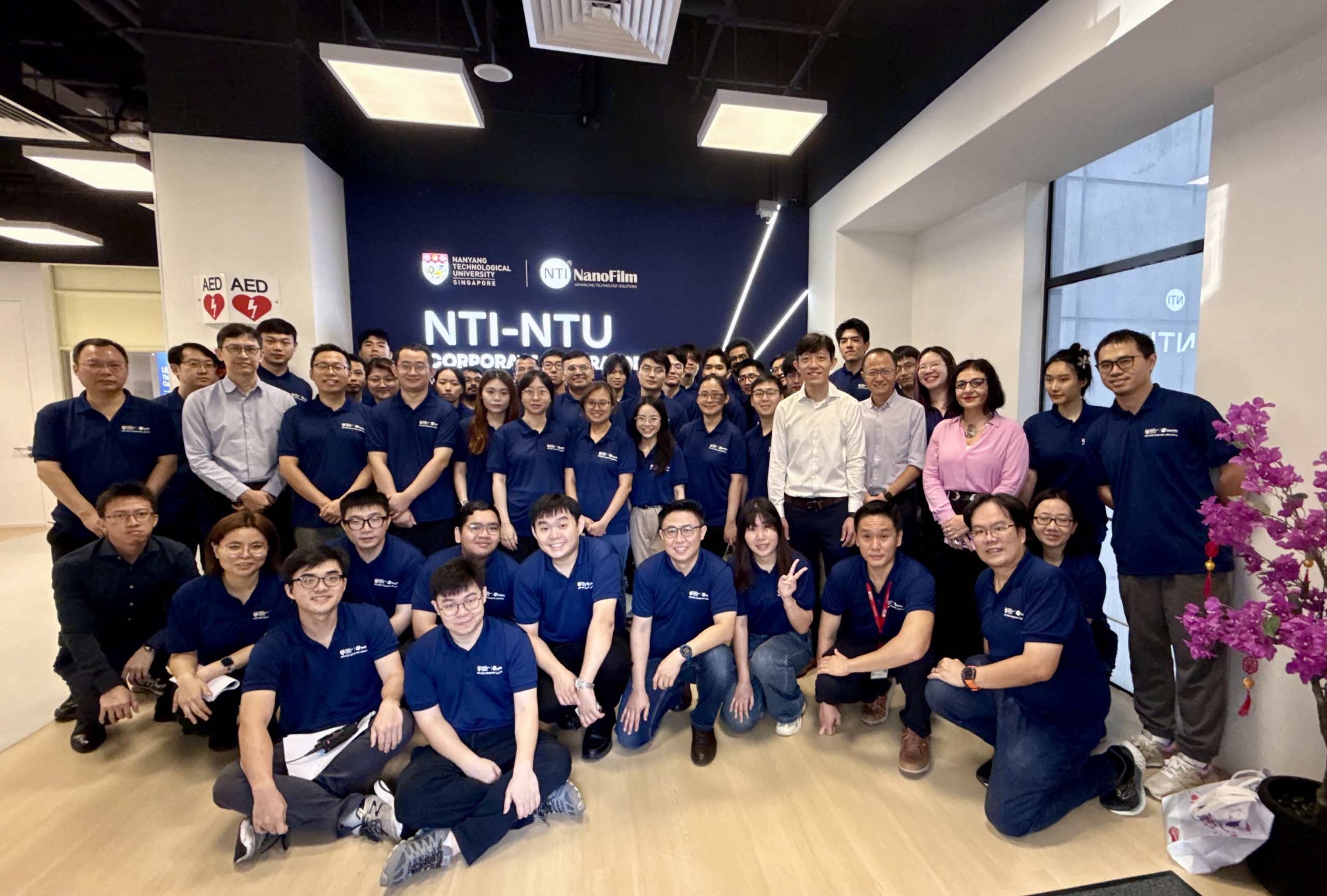 NTI-NTU Corp lab opening