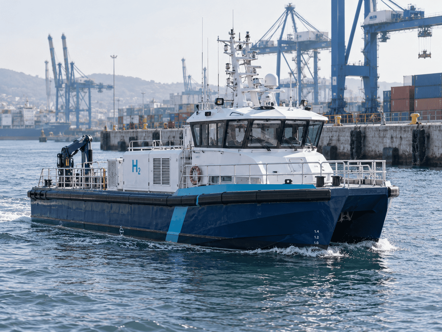 Marine and port operations in a coastal environment