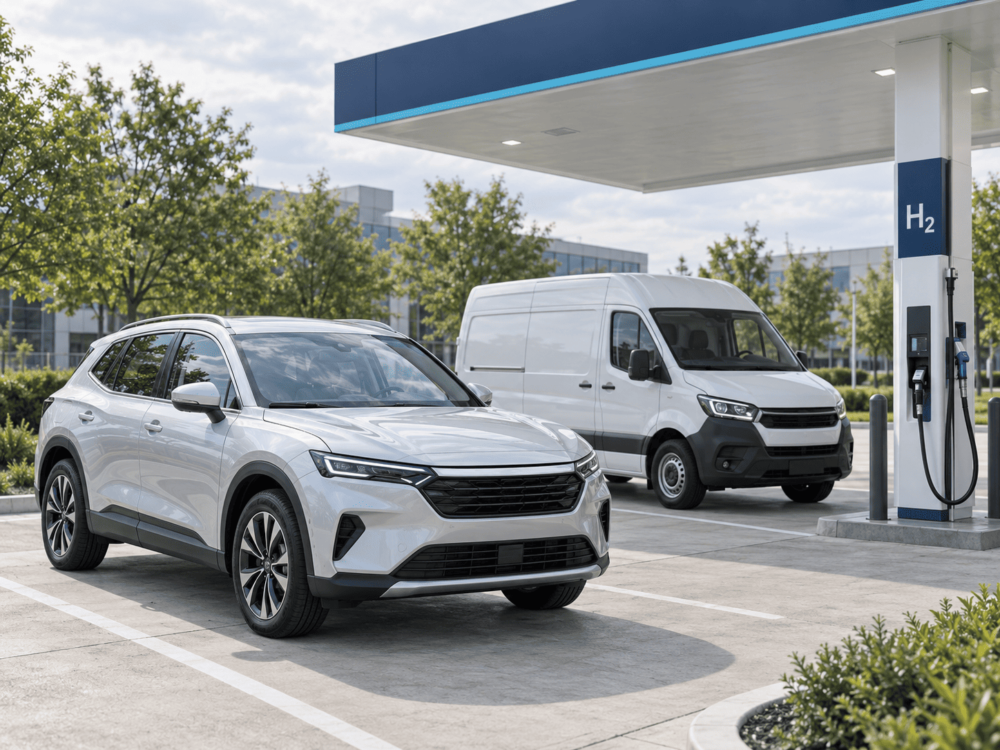 Passenger and light-commercial fuel cell mobility