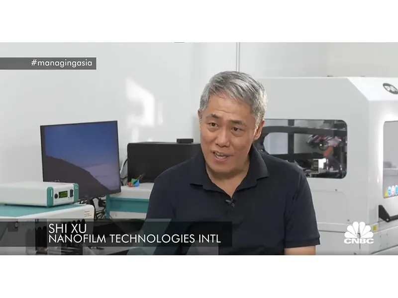 Article image: Dr Shi’s interview with CNBC