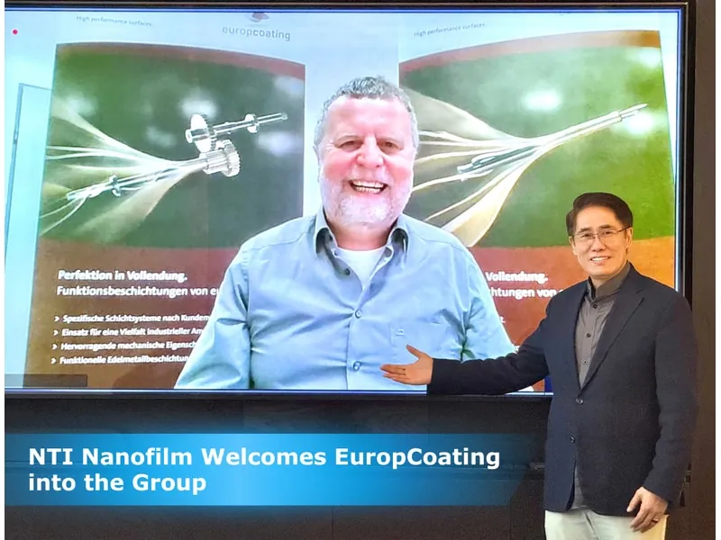 Article image: NTI Nanofilm Further Strengthens European Presence With Strategic Acquisition Of EuropCoating Group