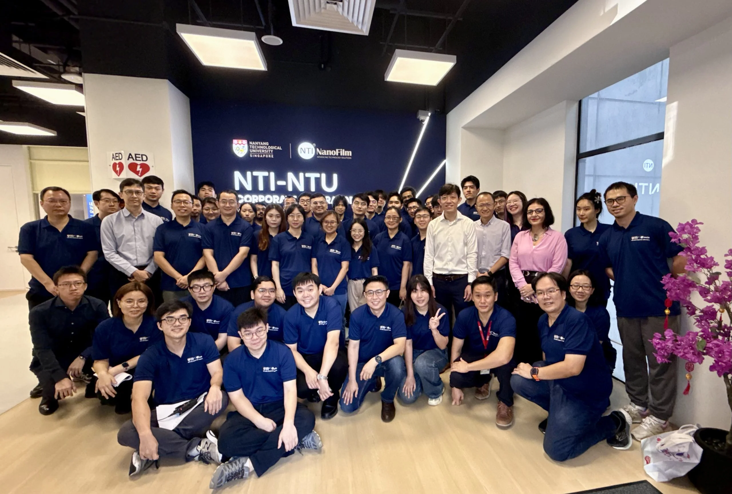 NTI-NTU Corp lab opening
