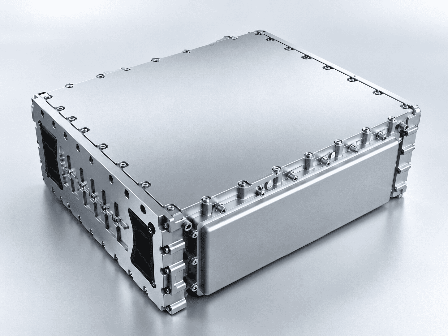 Representative illustration of a closed PEM fuel cell stack module