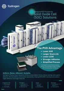 Solid Oxide Cell (SOC) brochure cover