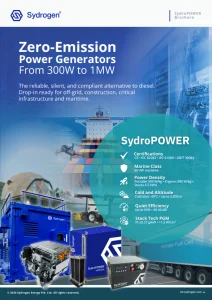SydroPOWER brochure cover